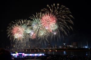 2019 포항국제불빛축제 전경. 뉴스1