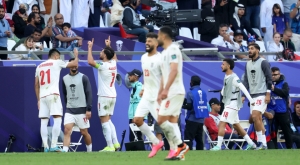 이란 자한바크시가 3일(현지시간) 카타르 알라이얀 에듀케이션 시티 스타디움에서 열린 2023 아시아축구연맹(AFC) 카타르 아시안컵 8강전 이란과 일본의 경기에서 페널티킥을 성공한 후 세리머니를 하고 있다. 2024.2.3/뉴스1