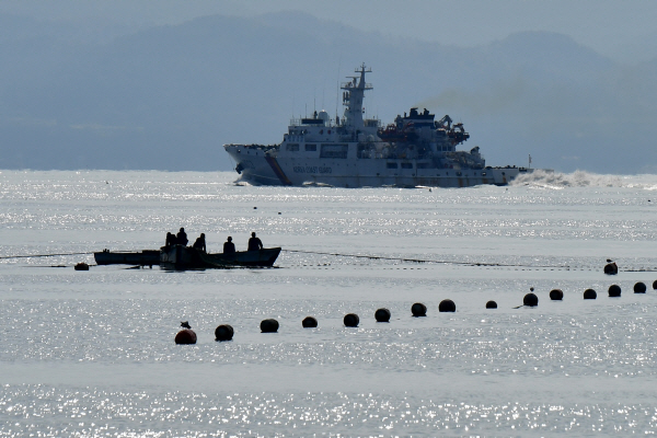 포항해양경찰서 1000톤급 함정 출동 모습. 뉴스1