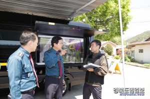 김철문 경북경찰청장은 2일 봉화를 방문해 유공자 표창 및 간담회를 진행했다.